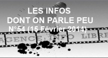 Les infos dont on parle peu n°54
