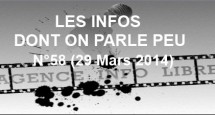 Les infos dont on parle peu n°58