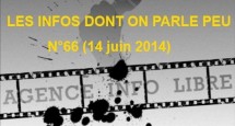 Les infos dont on parle peu n°66