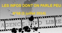 Les infos dont on parle peu n°68